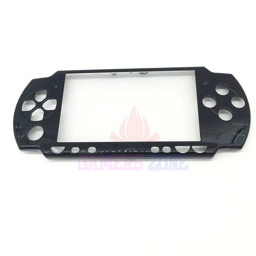 Черный корпус Передняя Лицевая панель чехол оболочка замена для консоли PSP 2000 |