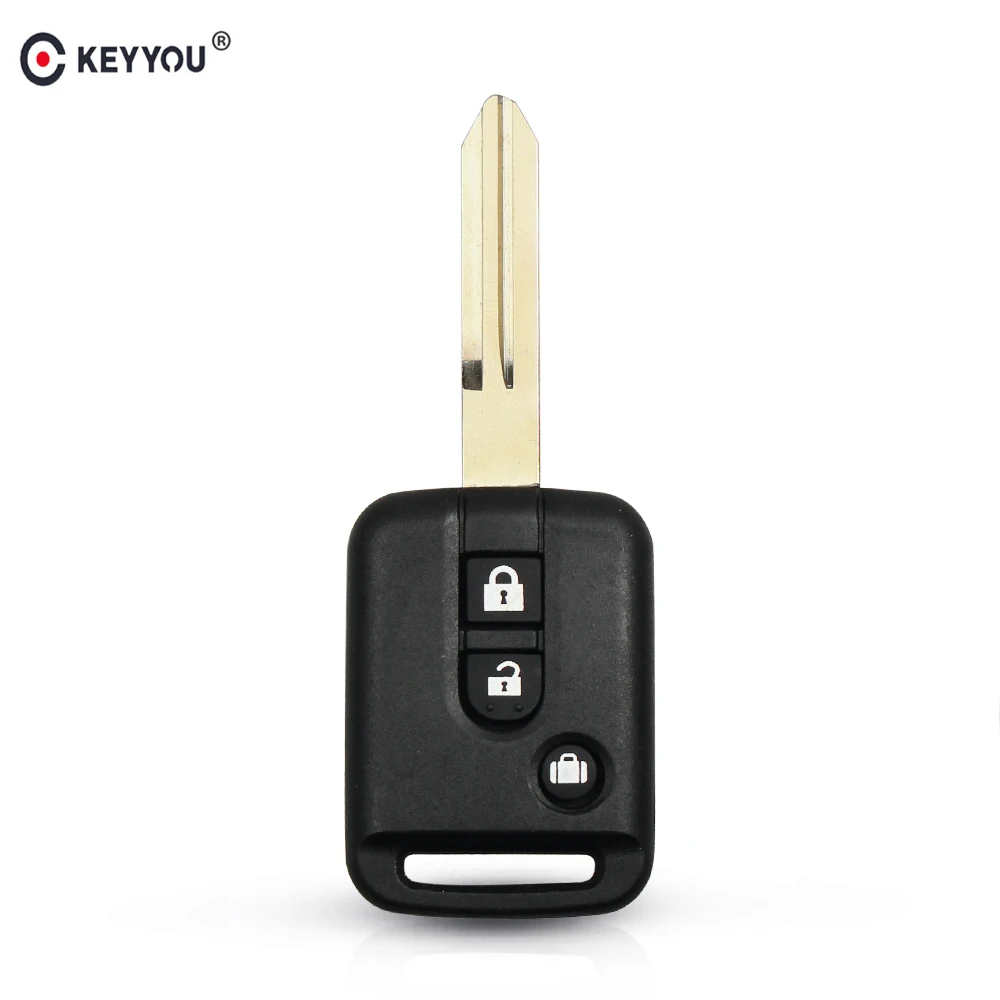 KEYYOU дистанционный Автомобильный ключ оболочка для Nissan Micra 350Z Pathfinder Navara авто чехол