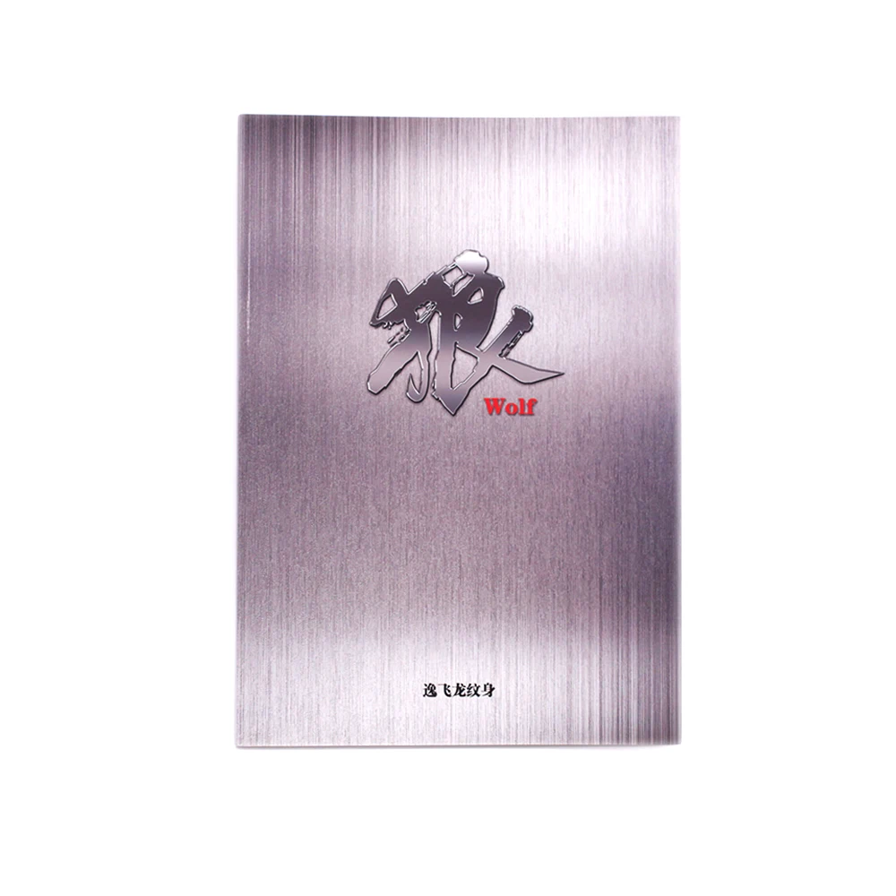 Татуировка волка 38 страниц выбранный дизайн черепа эскиз флэш книга тату