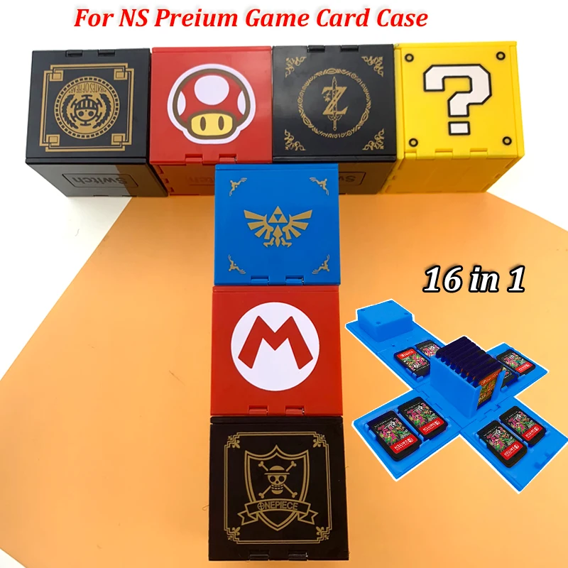 16 в 1, чехол для хранения игровых карт серии NS, защитный чехол для nintendo Switch, игровые аксессуары, новое поступление