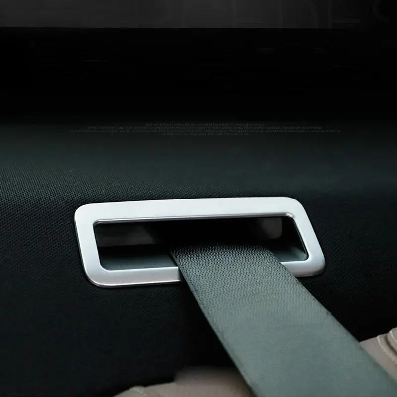 

1 Pcs Car Styling Rear Seat Safety Belt Cover Frame Trim for Mercedes Benz E Class Car Car Accessories