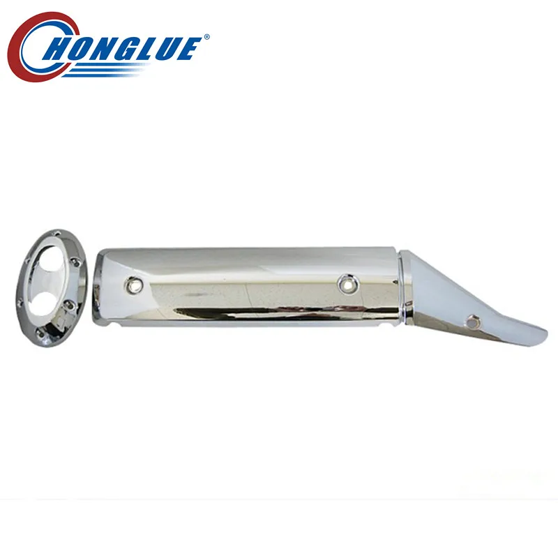 Full set of 2pcs Для Honda SilverWing/GT 600/400 мотоциклетный Круизный скутер покрытие глушитель изоляционная крышка выхлопной трубы крышка глушителя - Цвет: Full set of 2pcs