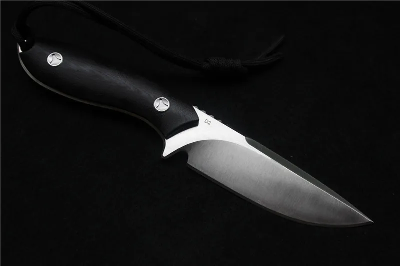 Бесплатная доставка MIKER Высокое качество открытый фиксированный нож лезвие 440C