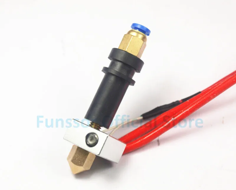 Funssor Reprap 3d printer peek J-head Hotend extruder nozzle hot end kit 0.4mm1.75mm filament Extruder i3 Mendel | Компьютеры и офис