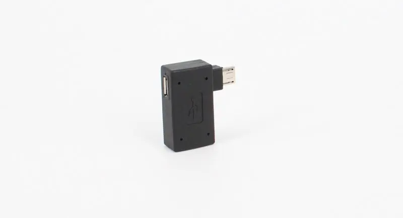 Микро-адаптер USB 2 0 мама-папа Micro OTG источник питания 2018 порт 90 градусов левый