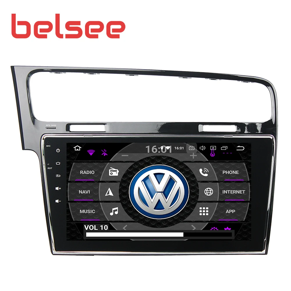 Автомагнитола Belsee 10 1 дюйма Android 9 0 4 Гб + 64 ГБ|Автомагнитолы| |