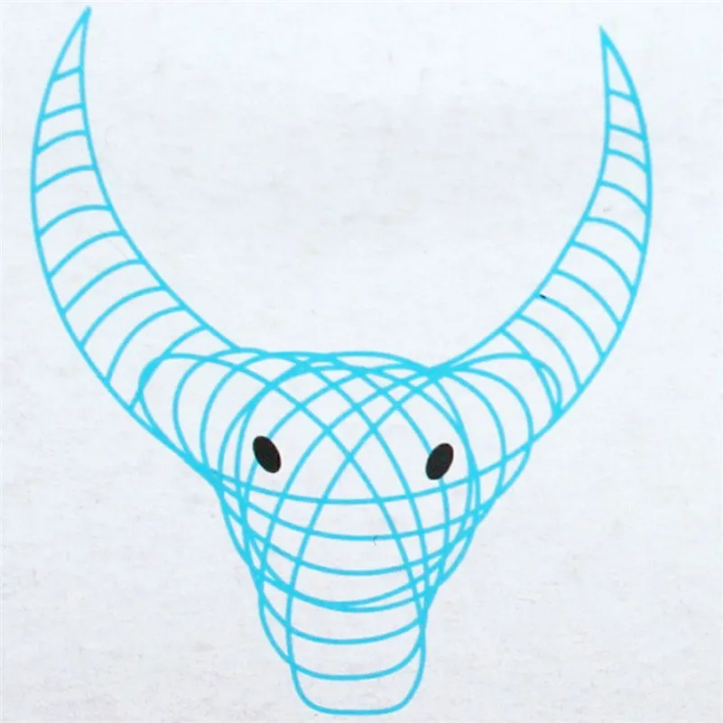 Креативная Волшебная черепаха заяц Спирограф доска для рисования инструменты