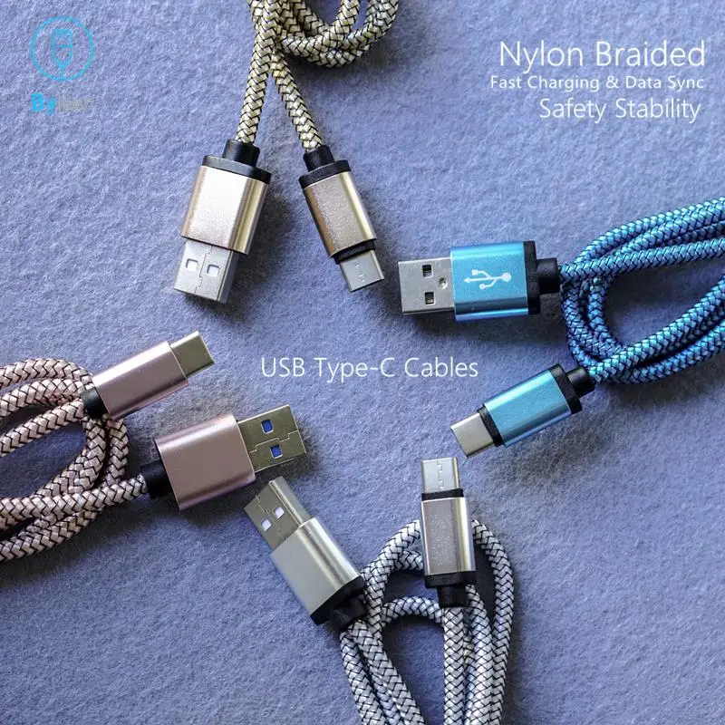 Byleen usb type-C кабель для быстрой зарядки Pocophone F1 Xiaomi mi A2 mi 8 SE mi x 2 S A1 Max 2 смартфон USB Tipo C шнур зарядного устройства