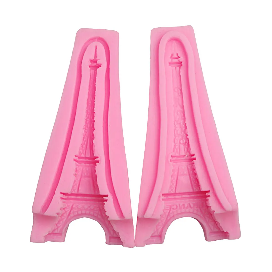 Лидер продаж Эйфелева башня 3D форма силиконовая для печенья помадки торта конфет