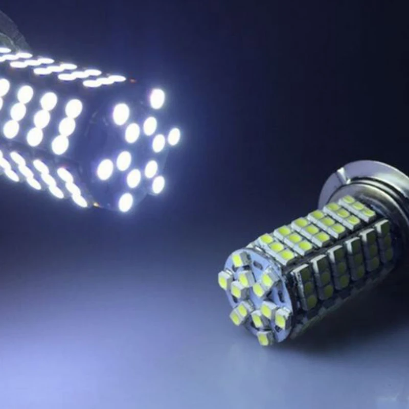 2 шт. H4/HB2/9003 120LED автомобиля Hi/низкая противотуманного светильник головной