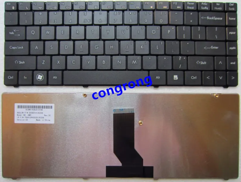 Клавиатура US для ноутбука Haier T6 R410U R410G SW9 sw6 Hasee A410 A430|Клавиатуры замены| |