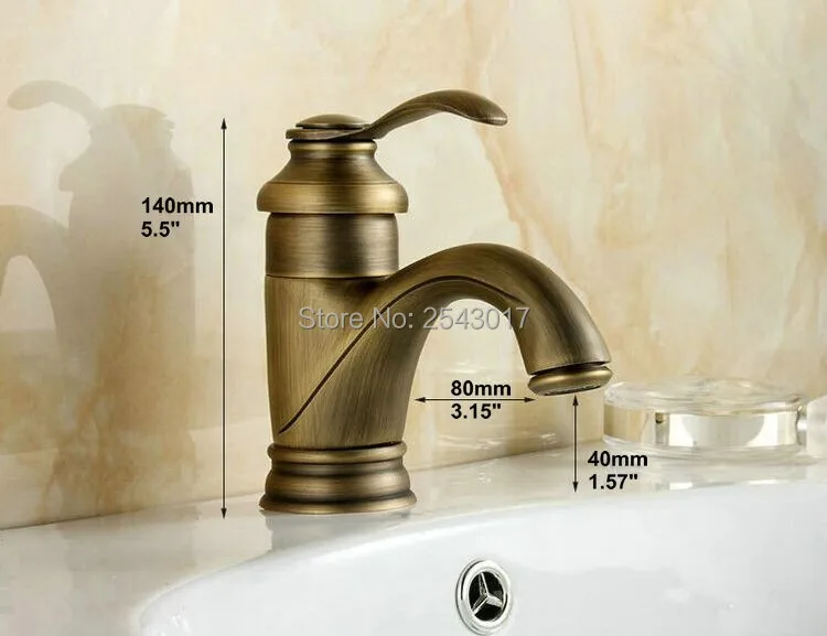 Classic Antique Faucet Bathroom Basin Mixer Deck Mounted Torneira cozinha Vanitay Sink Tap ZR170 | Обустройство дома