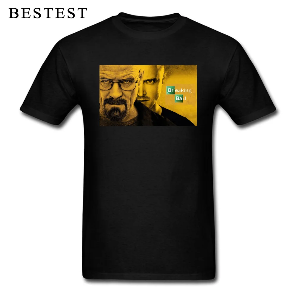 Футболки Breaking Bad Jesse Pinkman Walter белая футболка для мужчин 3D ТВ постер с принтом 100%
