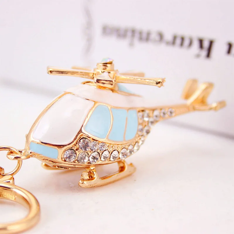 Самолет брелок Цепочки Кольца Для Ключей держатель в форме цветка звезды с