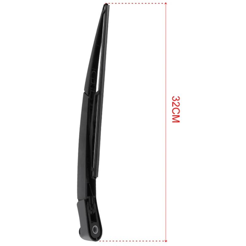 Car Rear Windshield Wiper Arm And Blade U-Type Soft Frameless Bracketless For Honda Civic 3 Door 2001-2006 5 2001-2005 | Автомобили и