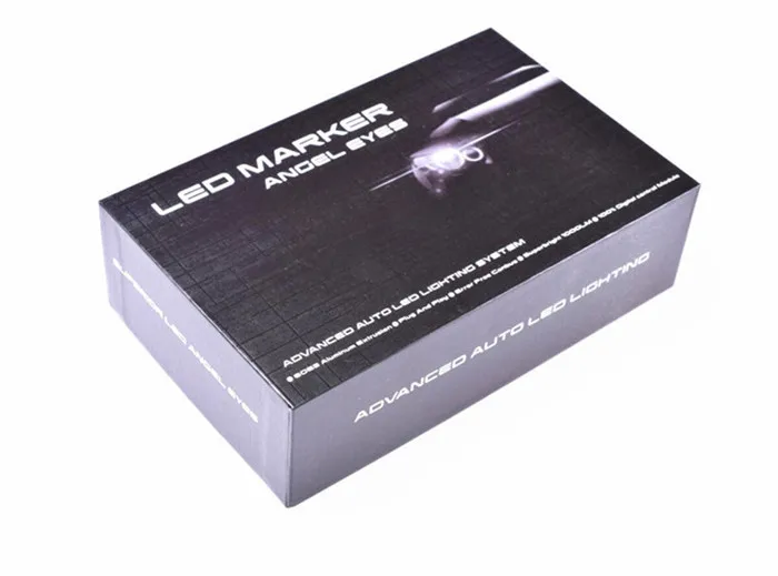 Высокая Мощность E92 H8 светодиодный Ангел глаз Светодиодный Маркер светильник Canbus