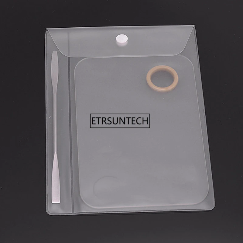 100 шт акриловая палитра уникальная прозрачная простая для рисования акварельной