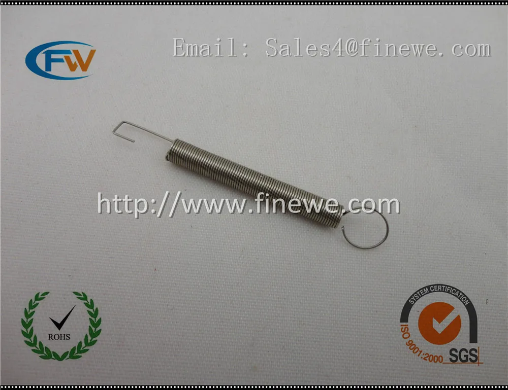 

Manufacture Custom 0.4mm stainless steel slot car extension springs,stainless steel extension spring