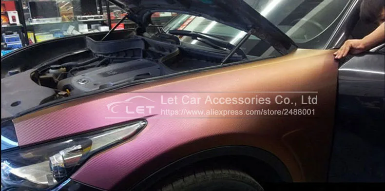 3D углеродное волокно виниловая оберточная фольга для украшения мотоцикла