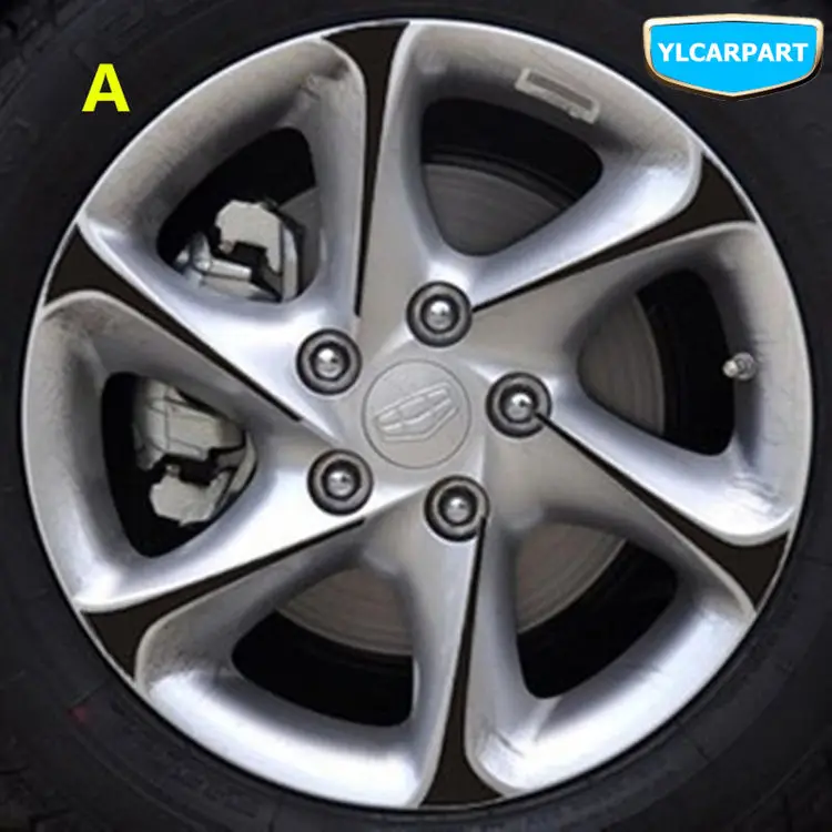 Для Geely Emgrand 7 EC7 EC715 EC718 Emgrand7 E7, Emgrand7-RV, EC7-RV, EC715-RV, EC718-RV, наклейка на колеса автомобиля