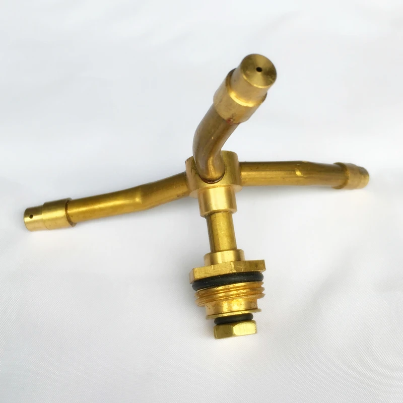 Разбрызгиватели с вращением на Латунь 1 шт.|lawn irrigation|sprinkler sprayrotating sprinkler |