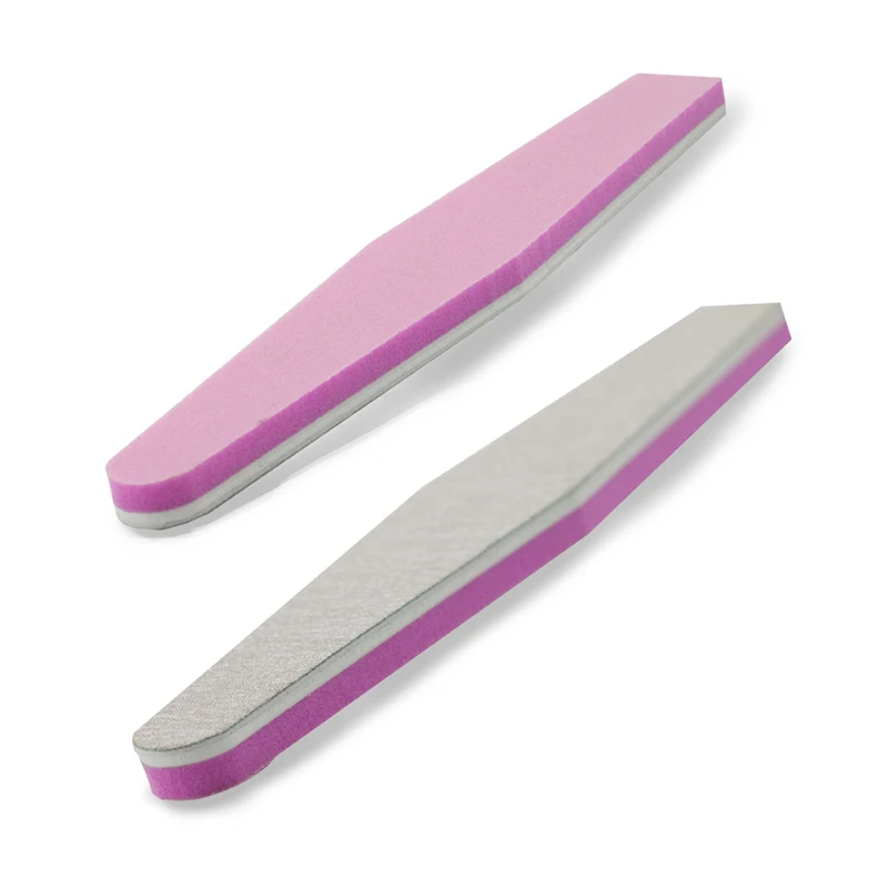 10 pcs Pink TP 10 шт./компл. дизайн ногтей файл Полировщики для ногтей 100/180 Грит шлифование наждачной бумагой блоки Двусторонняя Губка для полировки Триммер буфера ящик для инструментов - Цвет: 10 pcs Pink