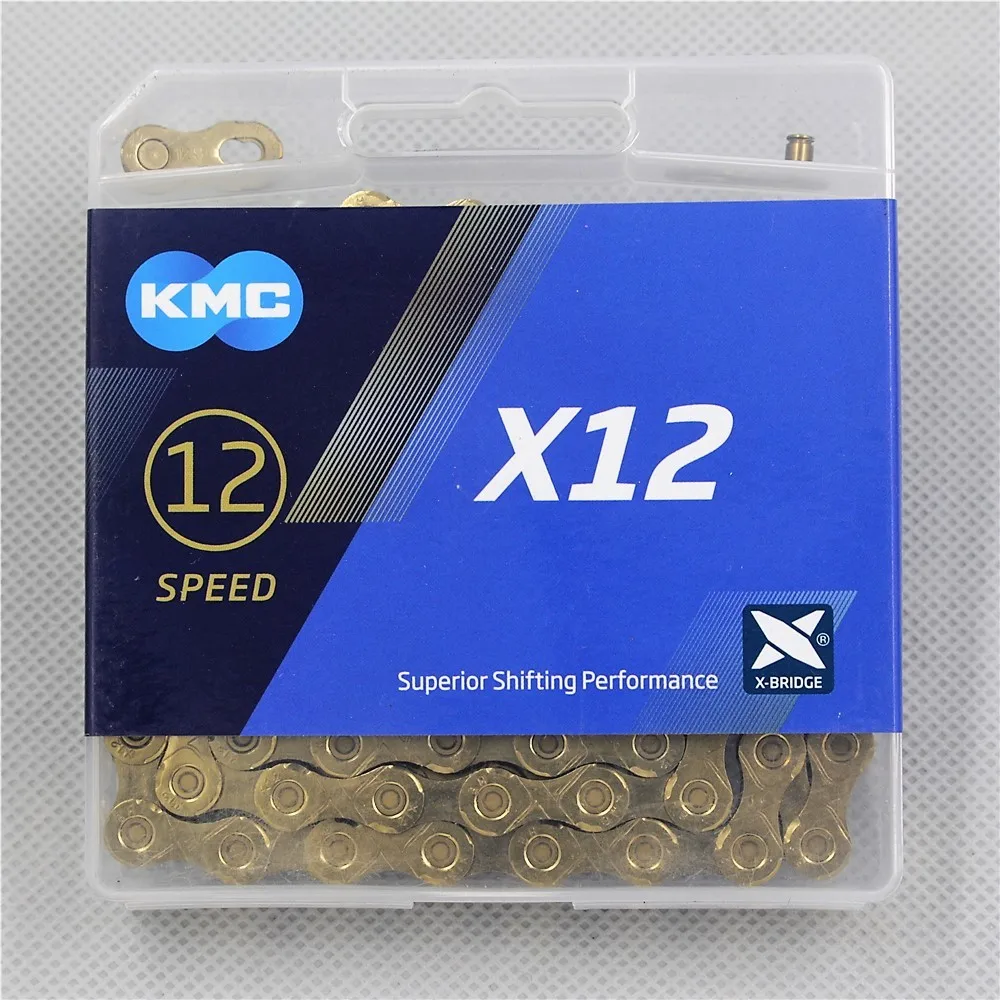 Велосипедная цепь KMC X8 X9 X10 X10SL X11 X11SL X12 7S 8S 9S 10S 11 S 12S для MTB/дорожного велосипеда fo