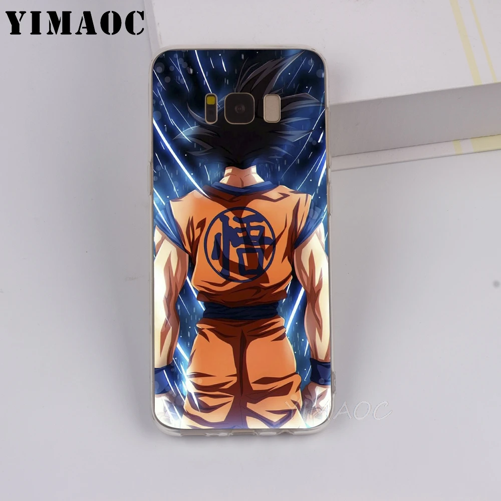 YIMAOC Dragon ball cell anime Goku design Soft Case for Galaxy j3 j5 j6 j7 A5 2017 A6 A9 Note 8 9 S7 edge S8 S9 S10 Plus S10e |