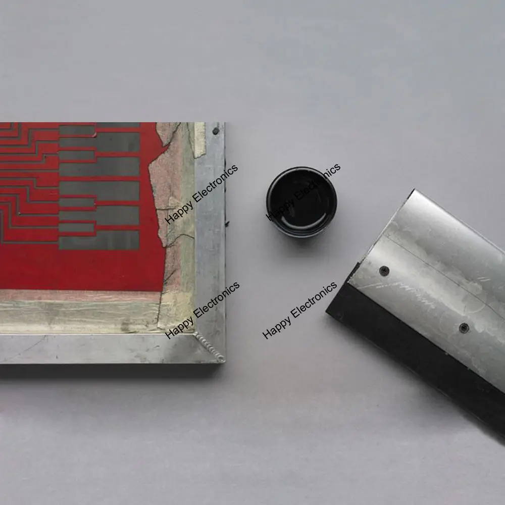 Электрокраска DFRobot BarePaint голая проводящая краска 50 мл для трафаретной печати или