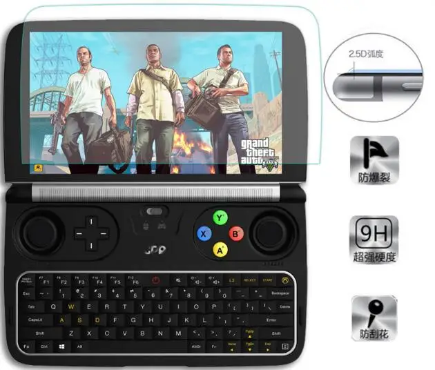 2 шт./Новинка геймпад для GPD Win WIN2 6 дюймов закаленное стекло защиты экрана планшета