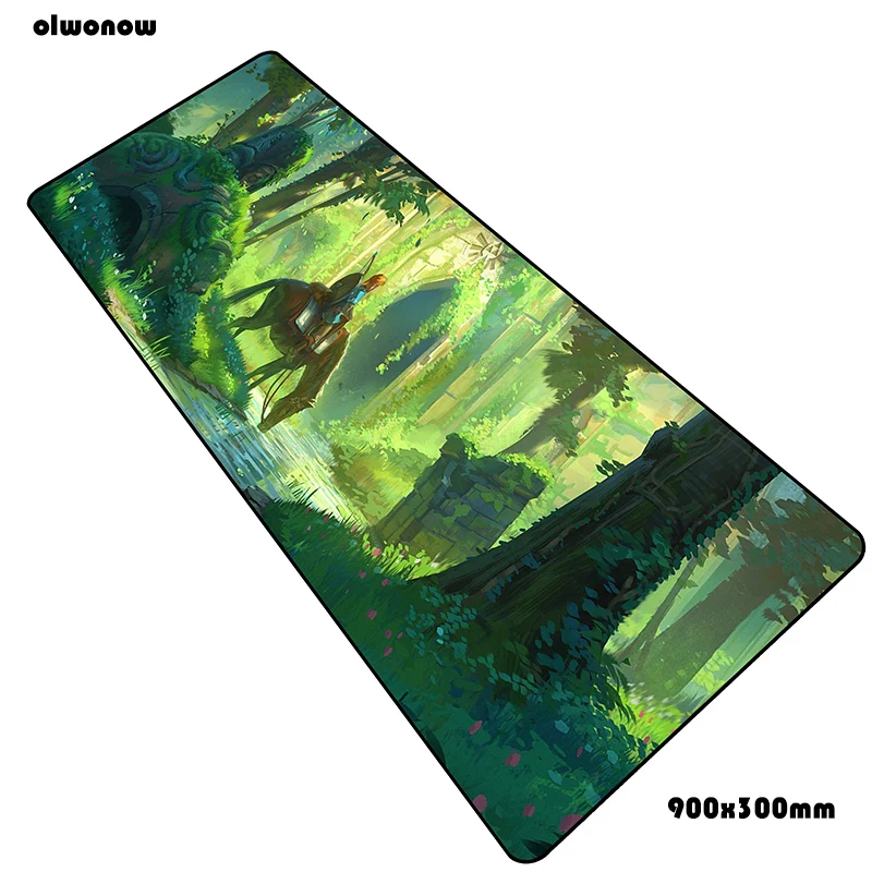 Zelda коврики 900x300x3 мм большой игровой коврик для мыши большая клавиатура Коврик для мыши подарок на Хэллоуин ноутбук аксессуары для геймеров коврик для мыши - Цвет: Size 900x300x3mm