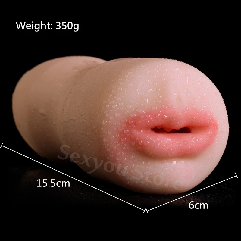 Глубокий секс Pocket Pussy Stroker оральный рот орального секса Секс игрушки для мужской