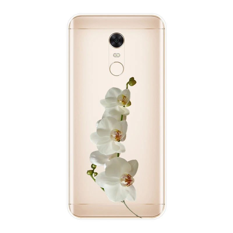 Чехол для телефона из ТПУ с цветами Pocophone F1 Xiaomi Redmi S2 4A 5A 6A 5 Plus Note 4 4X 6 Pro Prime Мягкая