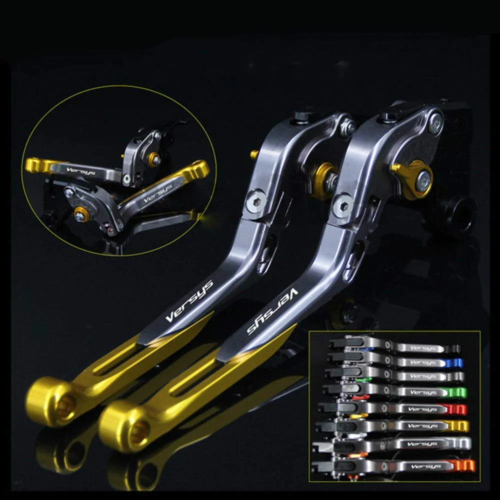 

Motorcycle Adjustable Folding Extending Brake Clutch Levers Aluminum For KAWASAKI VERSYS (650cc) 2009-2014