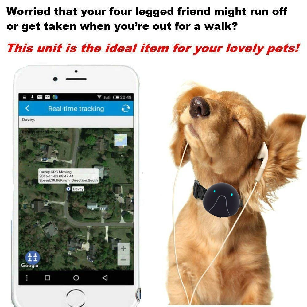 GPS трекер GPRS для домашних животных WIFI тройной локатор позиционирование