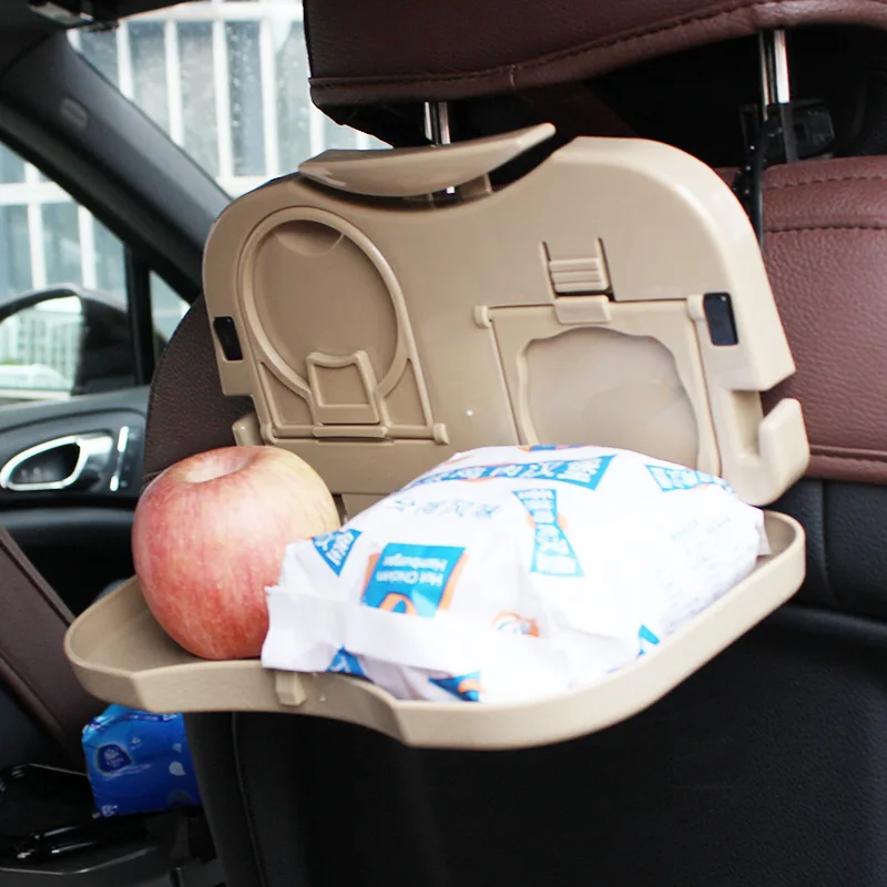 

Universal multifunction Car Folding tray for beverage stand Water cup holder sundry rack