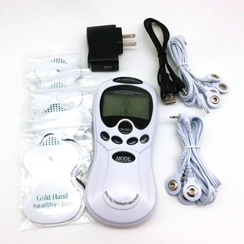 Двухканальный цифровой терапевтический массажер аппарат вибратор массаж