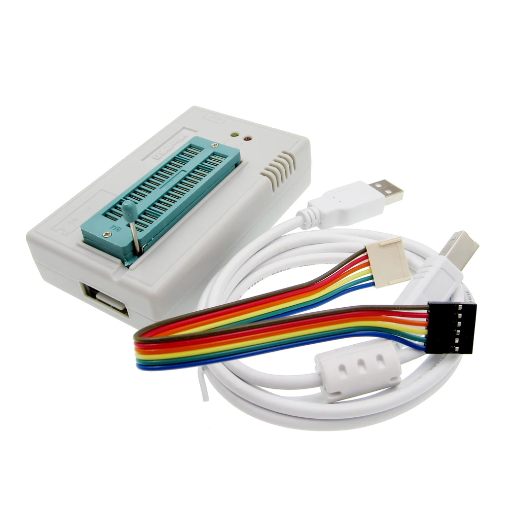HAILANGNIAO Новый V7.05 TL866II Plus BIOS USB Универсальный программист ICSP Nand FLASH EEPROM 1 8 V 24 93 25 лучше