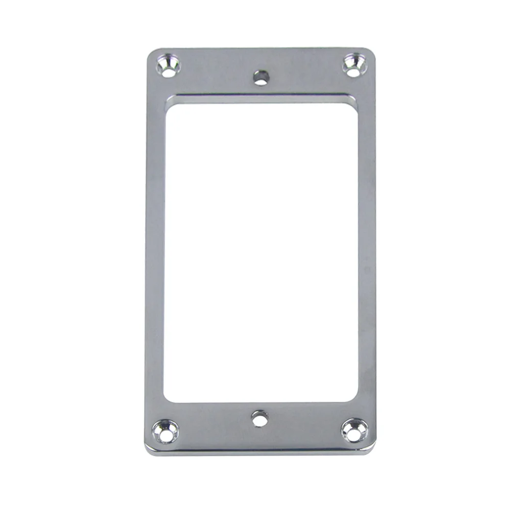 FLEOR 2 шт. хромированный металлический брикет для захвата шеи плоский хамбакер