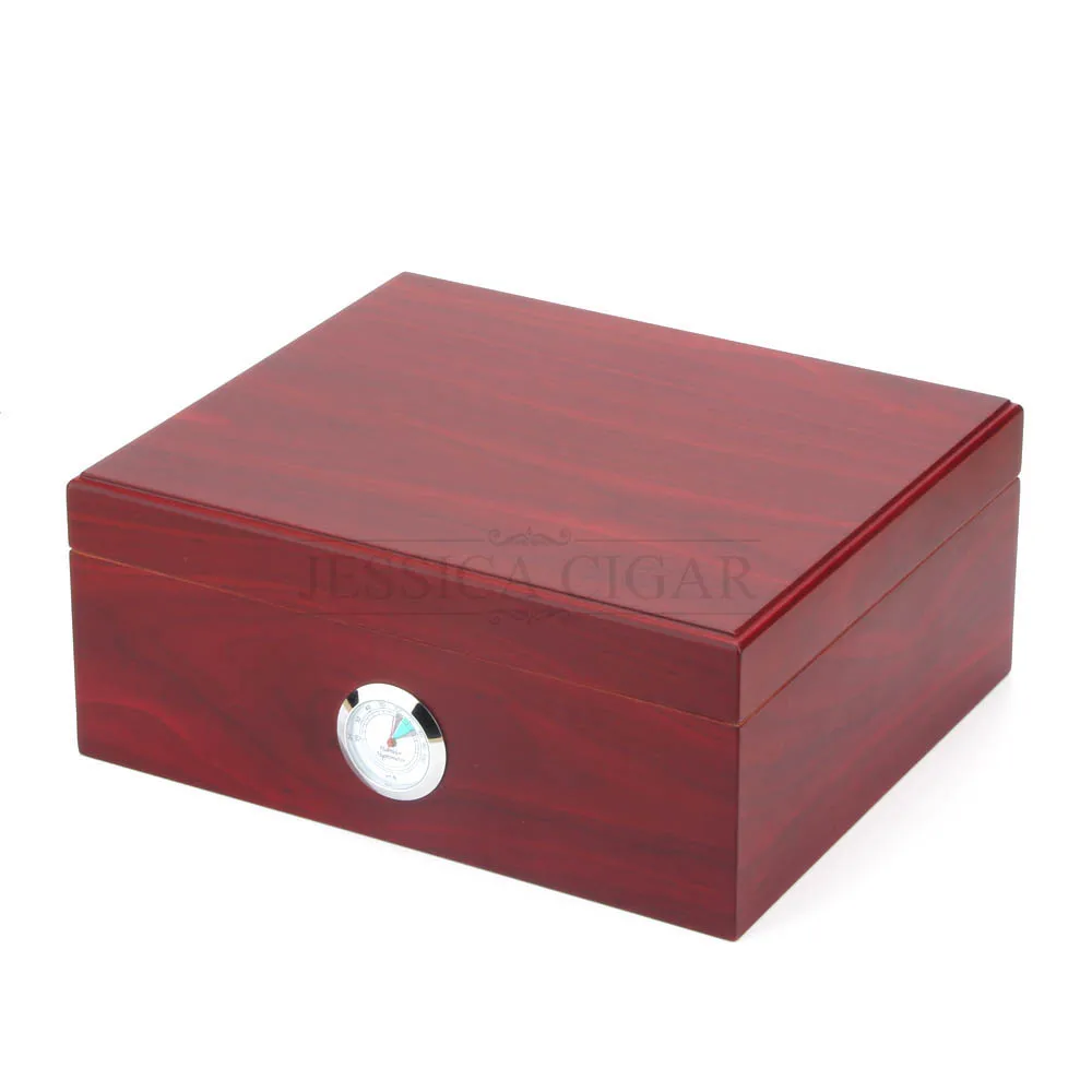 GALINER Cedar Wood Matte Finish Cigar Humidor Box Multifunctional Cigars Stroage With Case Ashtray Cutter Humidifier | Дом и сад