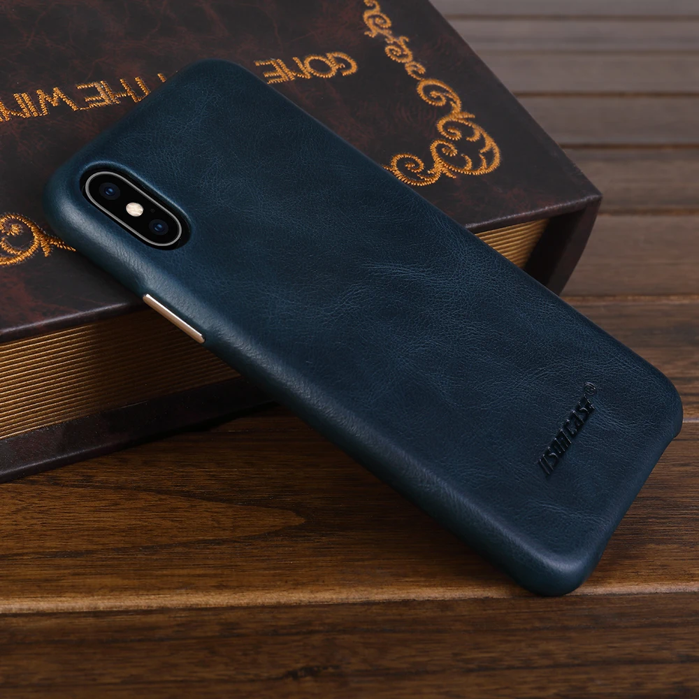 Jisoncase, кожаный чехол для телефона, для iPhone XS, роскошный бренд, чехол для телефона, противоударный, ультра-тонкий, 5,8 дюймов, приталенный Чехол s, новинка
