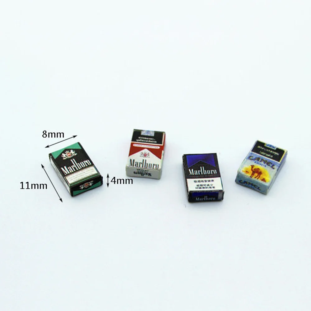 

RC Car Accessories Decoration Mini Cigarette Case for 1/10 RC Rock Crawler Axial SCX10 TAMIYA RC4WD D90 TF2 Traxxas TRX-4