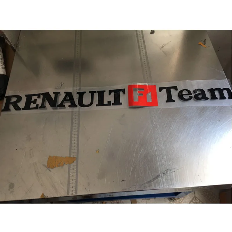 TOARTI новый водонепроницаемый автомобильный стикер &quotRENAULT F1 Team&quot красный