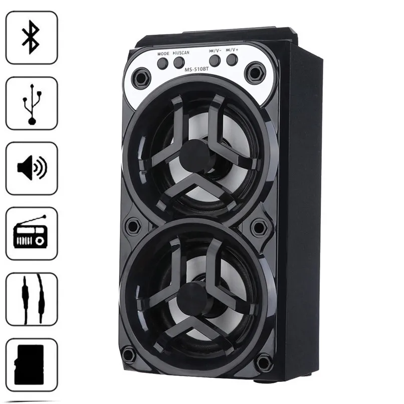 Многофункциональный Bluetooth цветной светодиодный беспроводной динамик