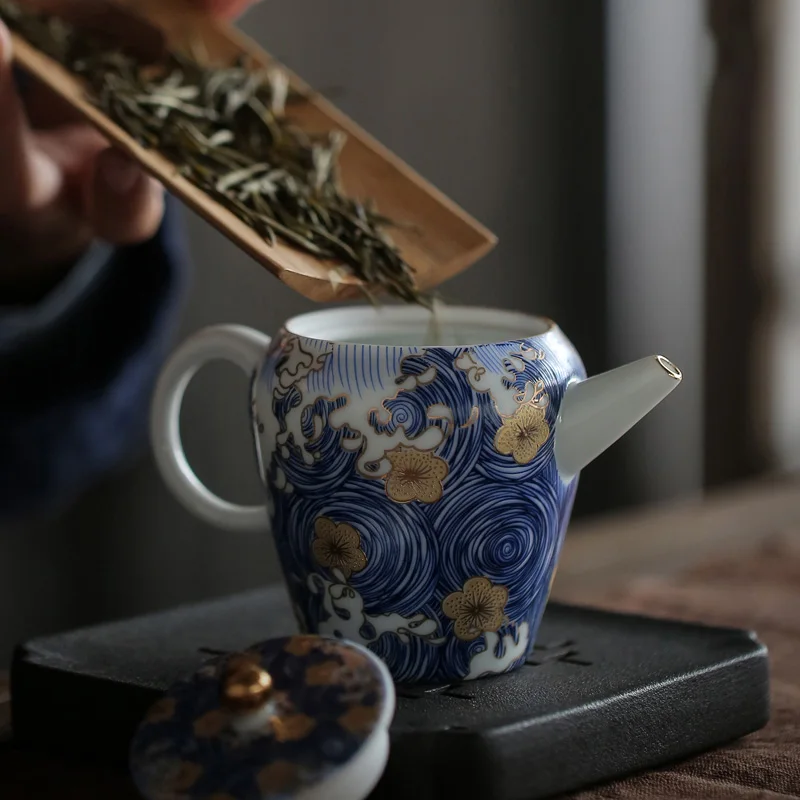 TANGPIN цвет эмалей керамические чайники фарфоровый горшок Китайский кунг фу чайник