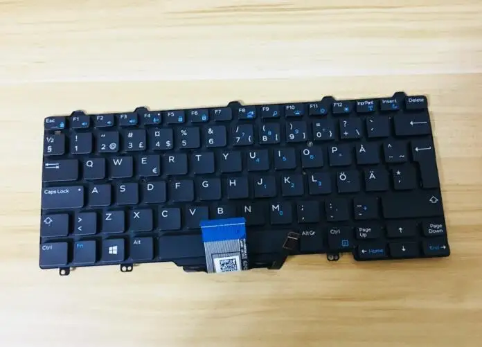 Клавиатура для Dell Latitude 11 3150 12 5000 E5250 E7250 13 3340 7350