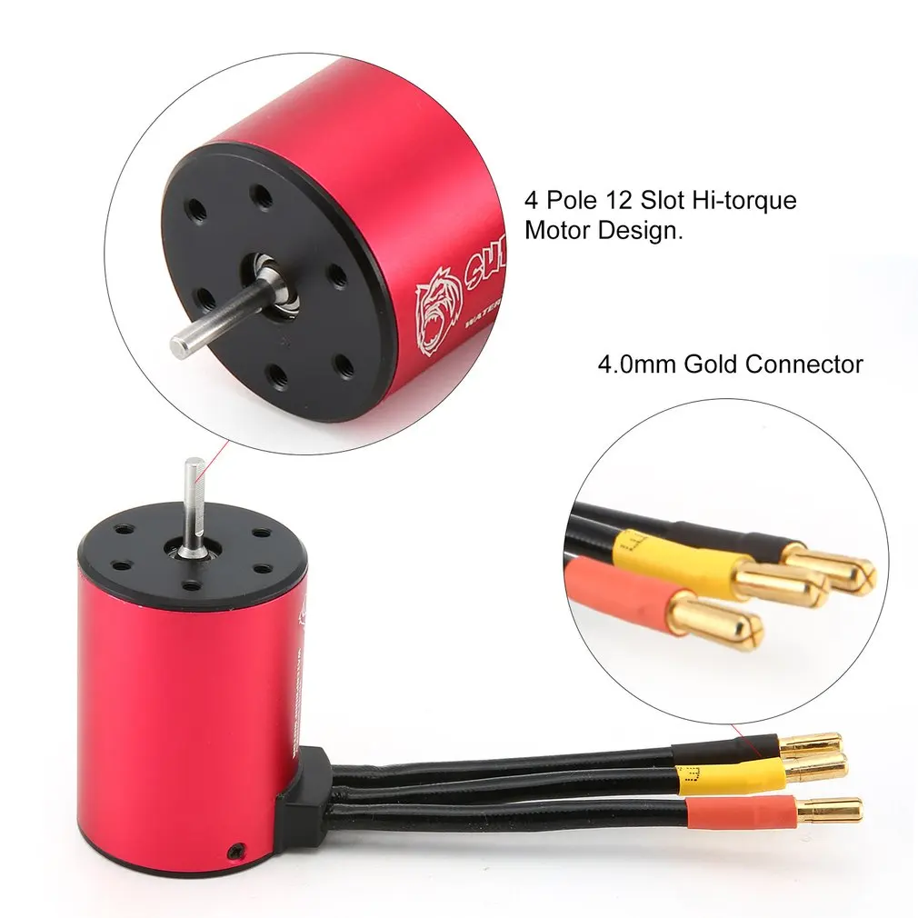 SURPASSHOBBY KK 4068 2050KV бесщеточный двигатель для GTR/Lexus 1:8 2 S 3 4S RC Drift Racing внедорожный