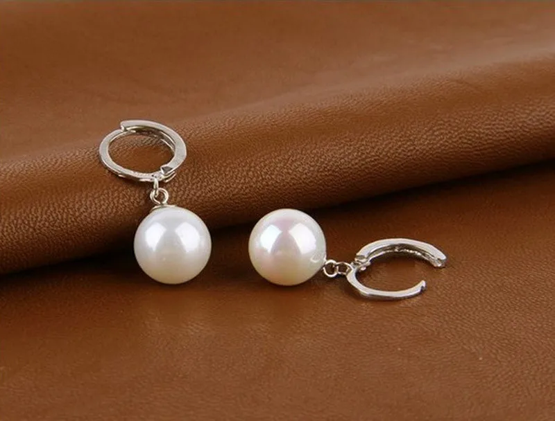 Женские серьги гвоздики с жемчугом 1 пара простой дизайн|designer pearl earrings|pearl earringswomen