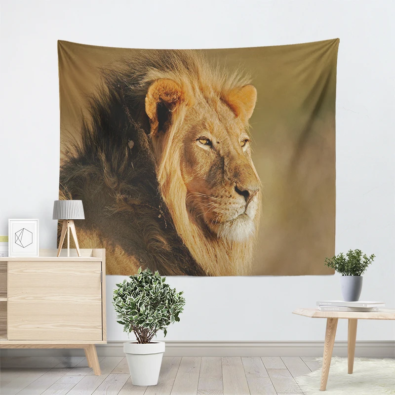 Настенный гобелен в стиле бохо декоративное украшение на стену с изображением