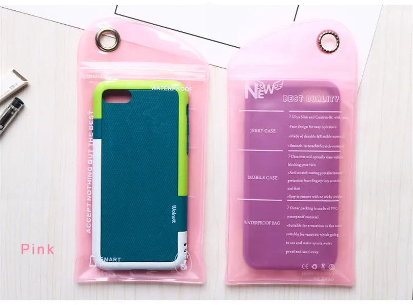 Сумка для сотовых телефонов портативная ПВХ сумка защиты от пыли 6 дюймов